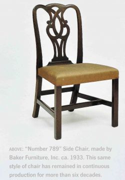 美品！Baker Furniture　椅子　チェア　➀ Baker Furniture-Chair Number 789 | Furniture City History